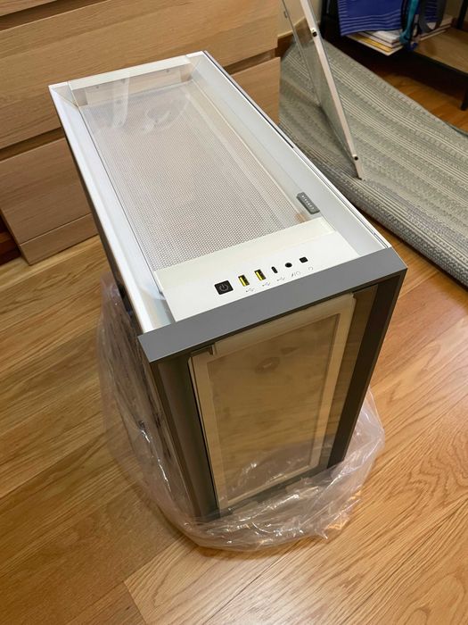 Caixa Pc Corsair iCUE 5000X RGB Branca