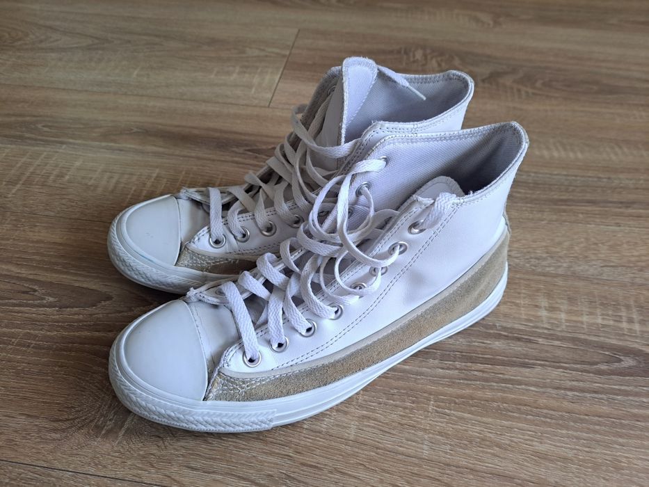 Trampki Conwers białe