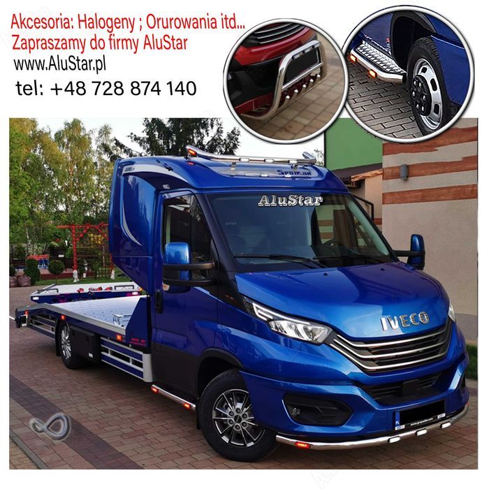 IVECO Nowy Model Orurowanie Podesty Oswietlenie