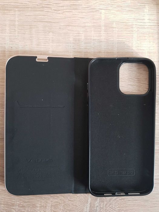 Etui Kabura Book z ramką do Iphone 13 Pro Max czarna