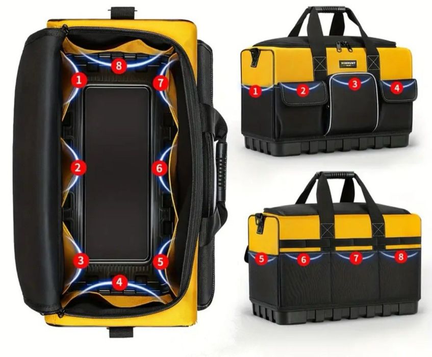 Сумка для инструмента с пластиковым дном