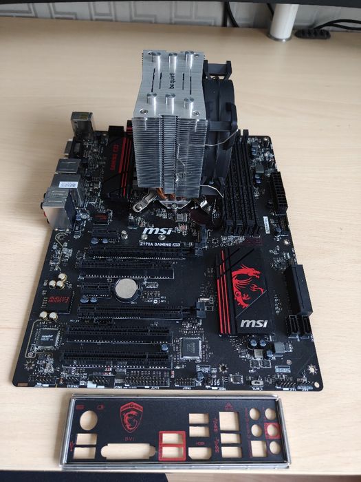 Zestaw MSI Z170A Gaming M3 + Intel i7-6700K + BeQuiet! Stan Idealny