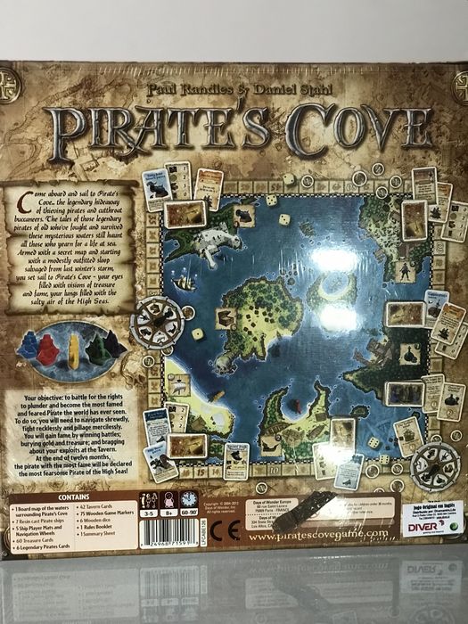 Jogo de Tabuleiro Pirates Cove