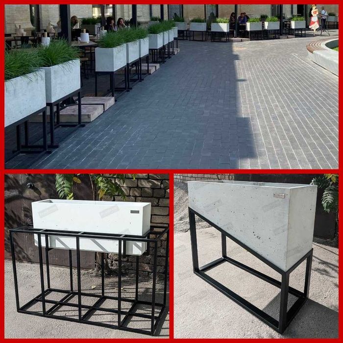 Вазони на Металевих підставках, Опори металеві, Декор Кашпо Київ