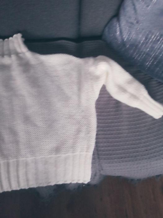 Polgolf bialy krotki warkocze SM do pasa