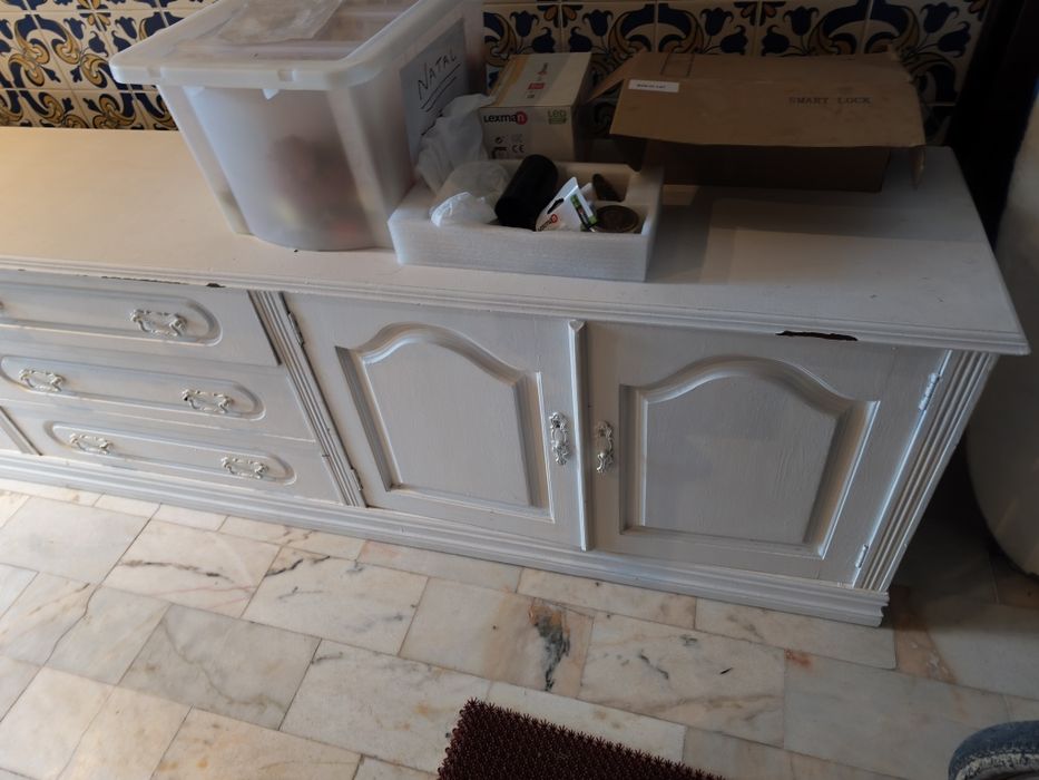 Móvel Vintage branco