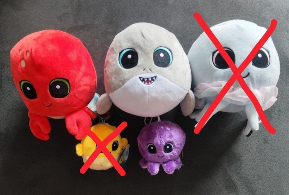 Peluches Coleção "Bando do Mar"