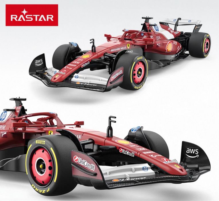 Ferrari F1 2025 telecomandado, tamanho 1:14