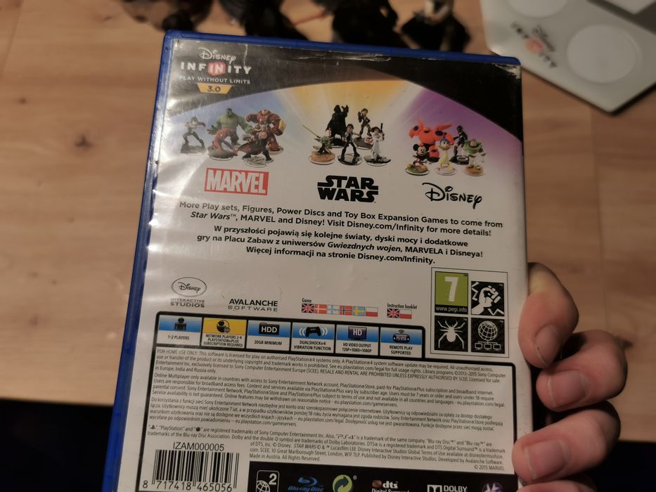 Gra disney infinity na ps4 z dodatkami