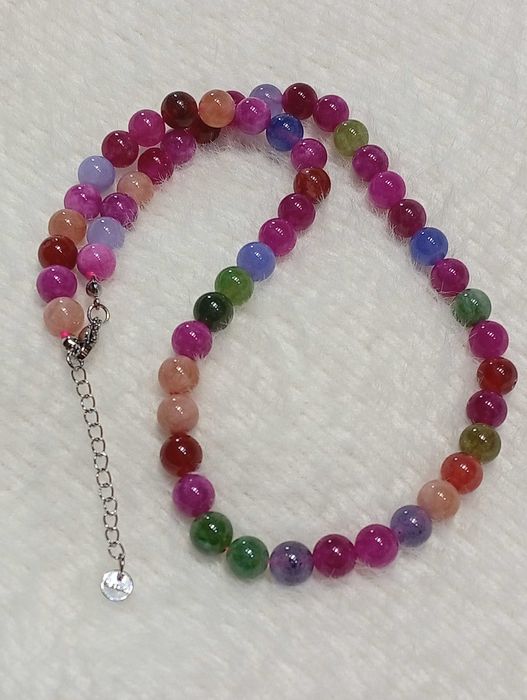 Ожерелье бусы турмалин