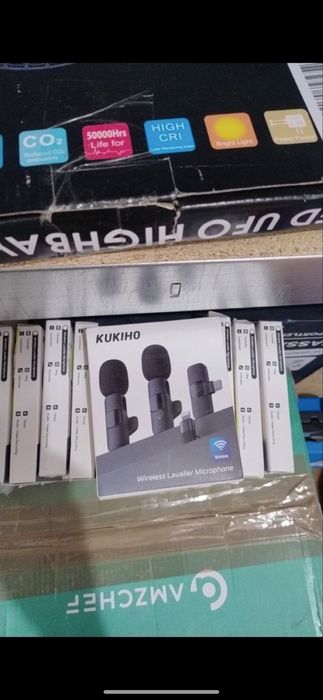 Безпровідна петличка мікрофон KUKIHO.