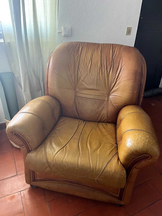 Arm Chair Leather