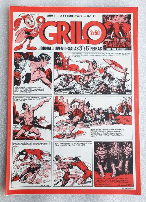 Antigos Livros BD ~ "COLEÇÃO GRILO" ~ Vários números disponíveis.