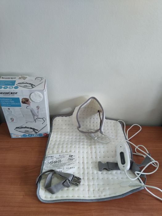 Fisioterapia- Almofada térmica para costas e cervical.