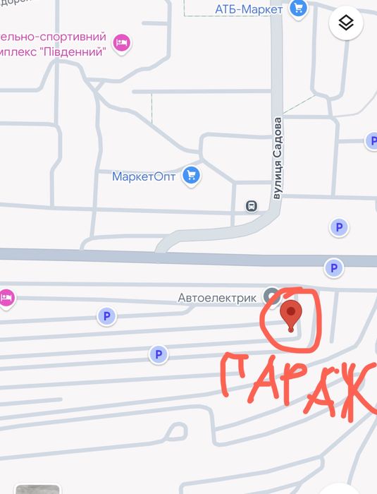 Гараж в ГК9а, гараж високий для буса, гараж в Олександрії, ворота 2,0м