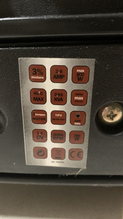 Gerador ITOOLS 0,95 kva