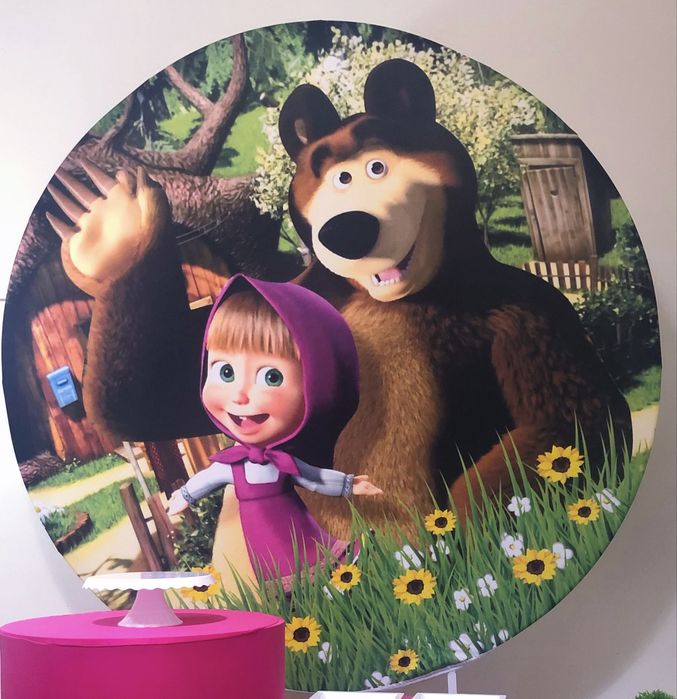 PAINEL DE FESTA REDONDO 1,50m