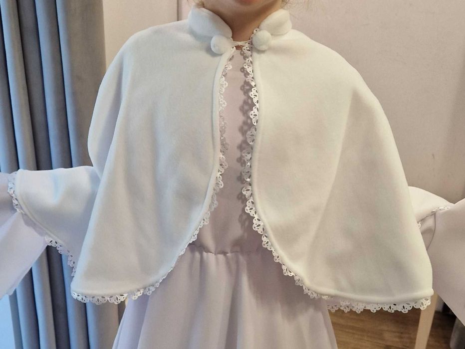 Sukienka / alba komunijna szyta na miarę z akcesoriami