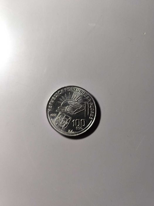 Moeda  100  Escudos  1991 – Antero de  Quental