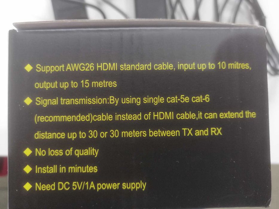 Extensor sinal HDMI até 60 metros