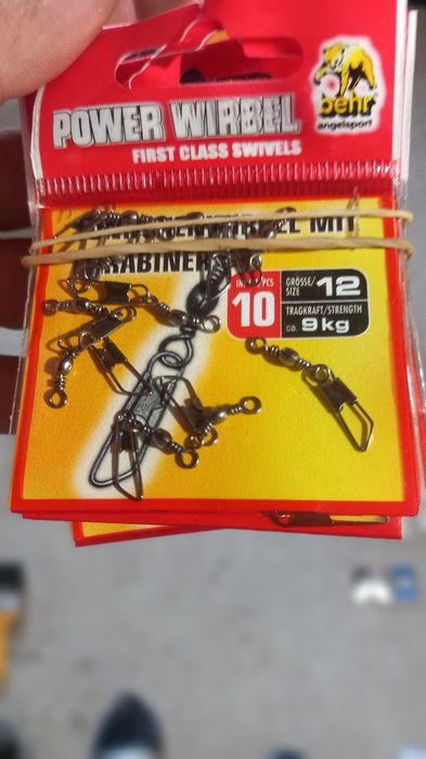 Material pesca novo