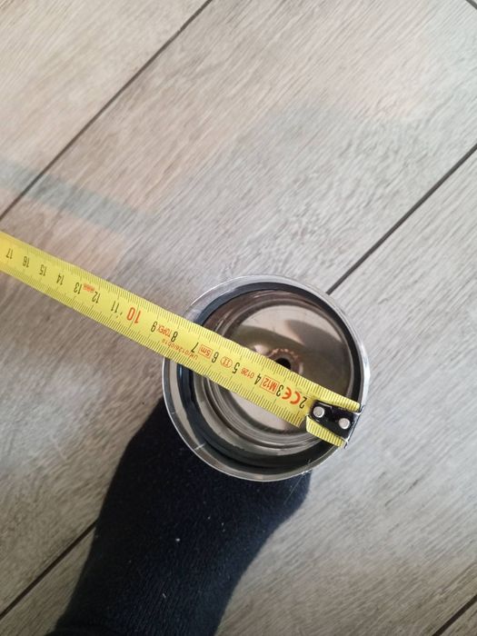 Kominki nowe chromowane