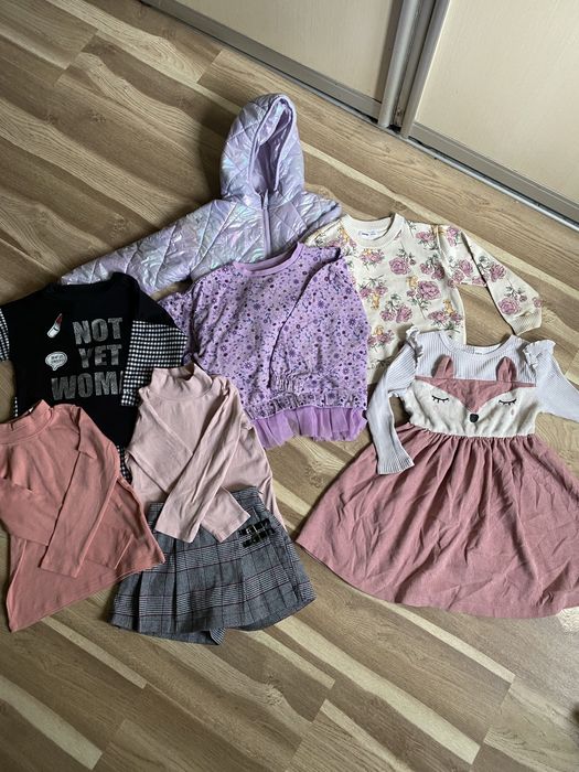 Пакет одягу на дівчинку 104-110р