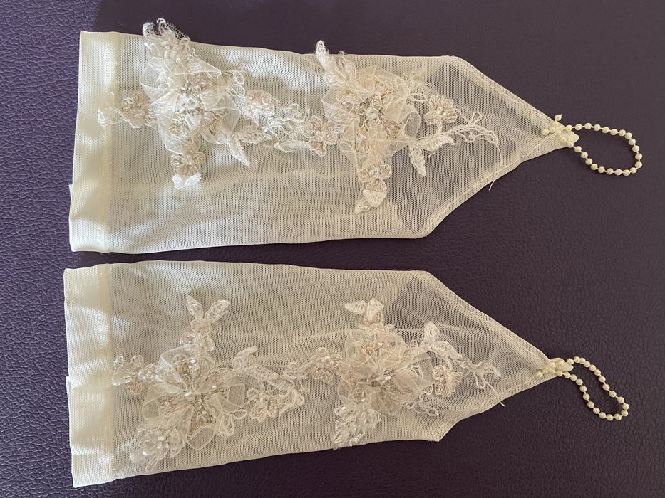 Рукавички весільні рукавиці