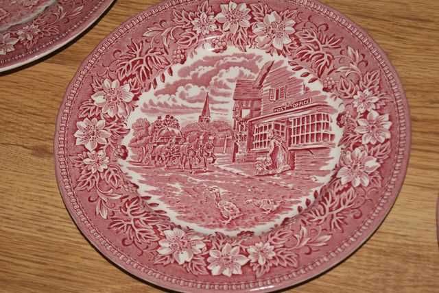 Porcelana różowa Royal Tudor Ware