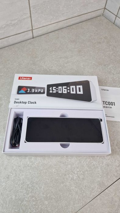Ulanzi tc001 smart pixel clock zegar led pixel art 256 diod