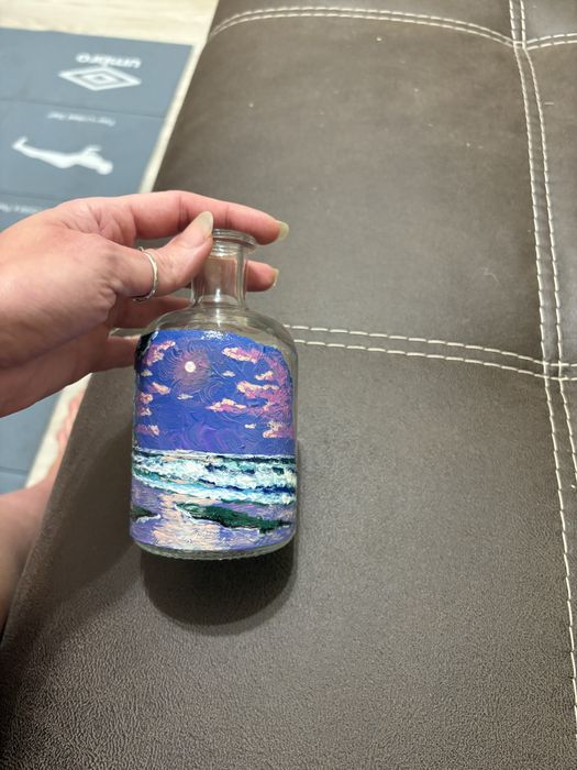 Ручний розпис на пляшках