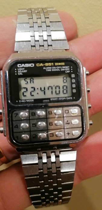 Casio ca-851 calculator vintage modelo mia raro