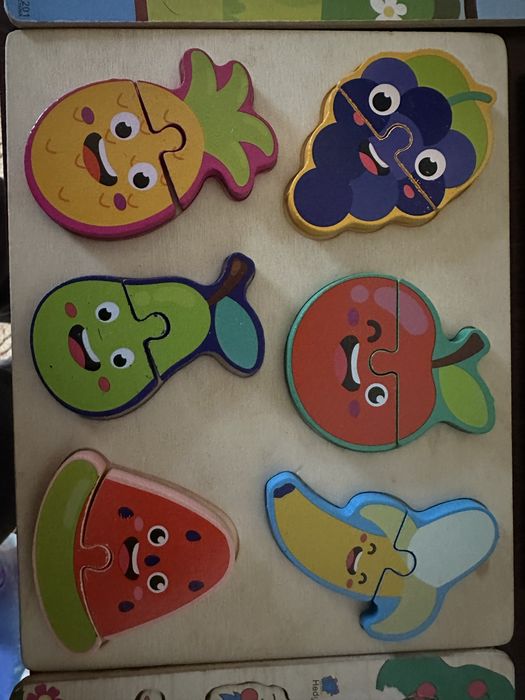 Продам деревяні пазли