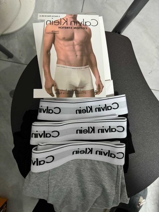 Bokserki Calvin Klein - klasyczne logo Wygodne i oddychające