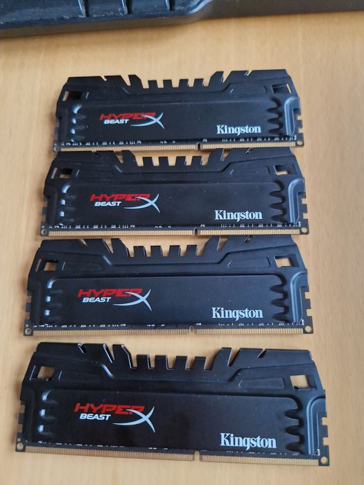 Kingston HyperX BEAST ddr3  2133  32gb Топова якісна память для ПК