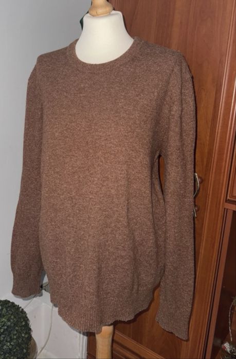 Sweter męski 50%wełny merino