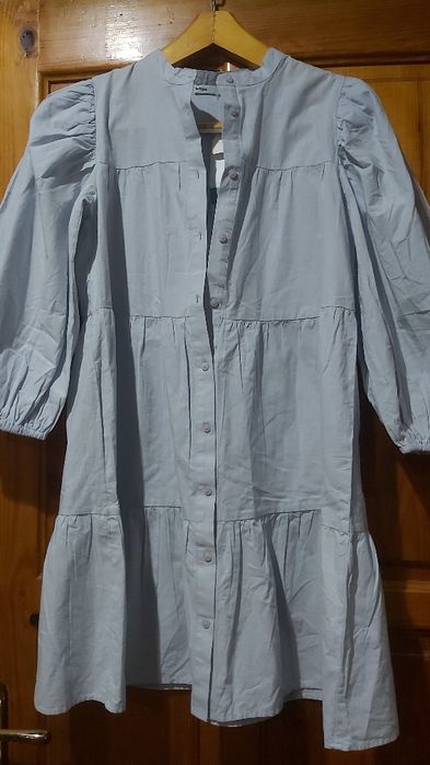 платье трапеция из хлопка