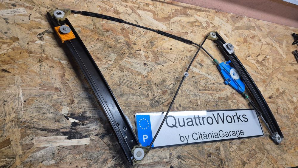 AUDI A4 B6-B7 (8E)-ELEVADOR VIDRO FRENTE ESQUERDO 8E0.837461B ORIGINAL