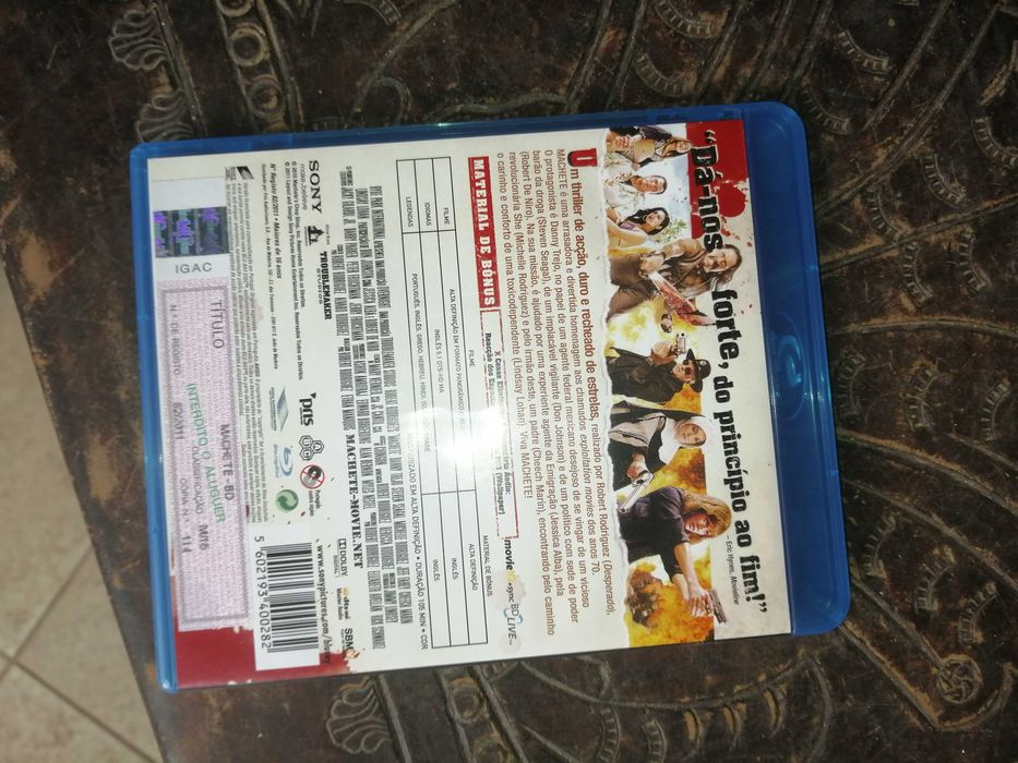 filme blueray Machete