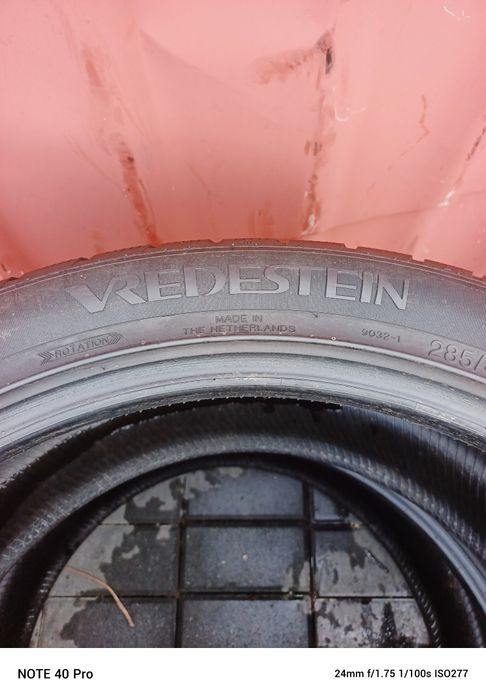 Opony 285/40/22 Vredestein Giugiaro