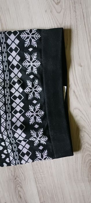 Czarna wsuwana prążkowana bluza z kapturem Pull&Bear rozm.XL