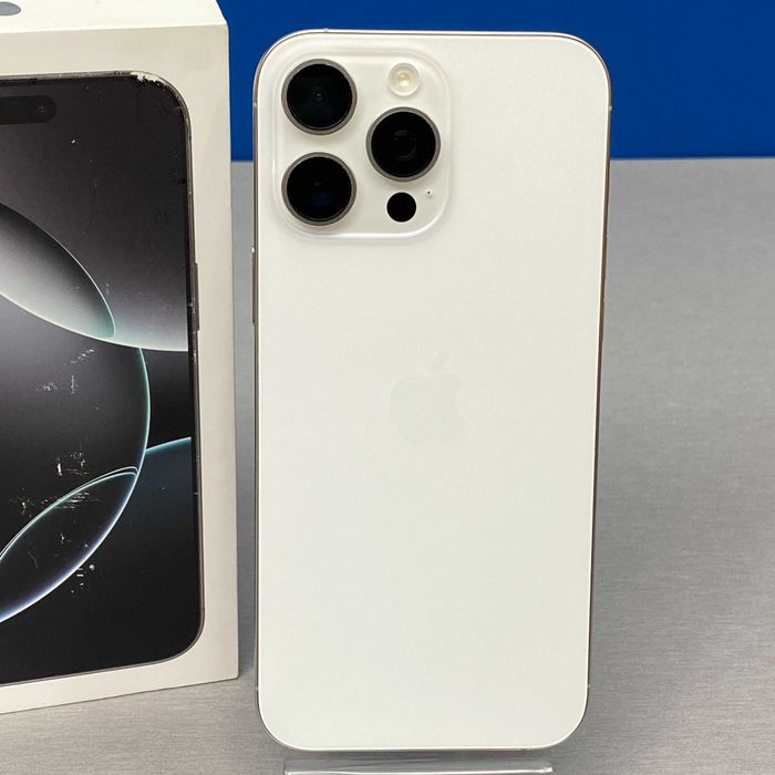 Apple iPhone 16 Pro Max 256GB (Silver Titanium)