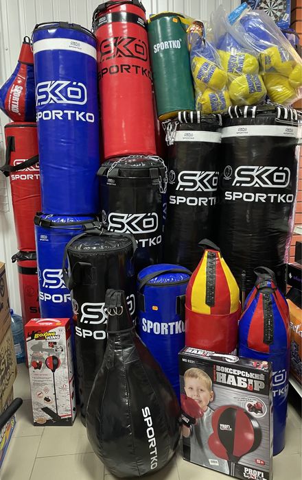 Боксерская груша/Боксерские мешки,грушы 3-80кг