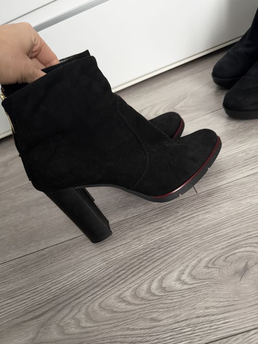 Черевички замш чобітки