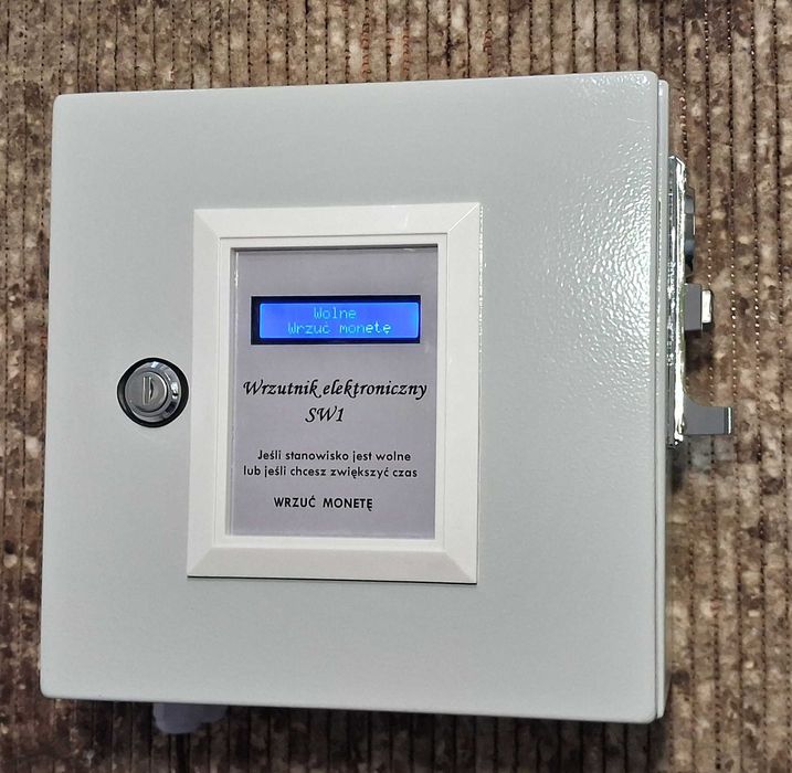 Czasowy automat wrzutowy, wrzutnik do monet