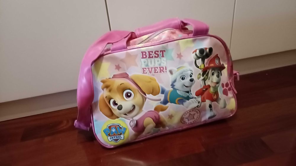 Dois Sacos de Desporto Criança - Princesa Sofia e Patrulha Pata