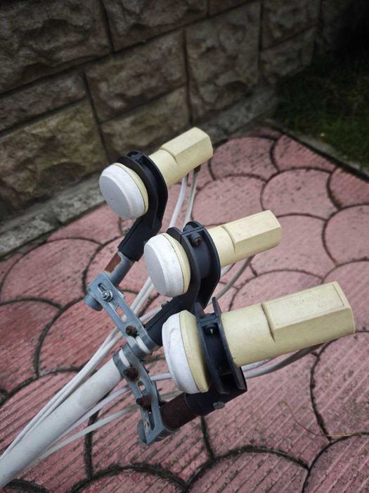 Супутникове ТВ: Антена, Головки (2 ТВ), Ресивери Ferguson та Q-SAT