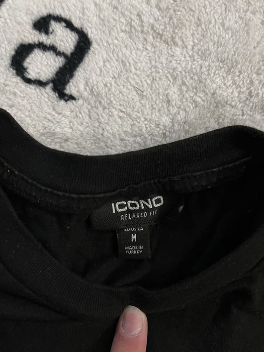 Футболка черная ICONO