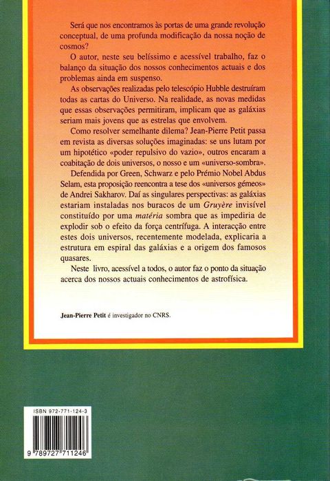 Livro - Perdeu-se Metade do Universo - Jean-Pierre Petit