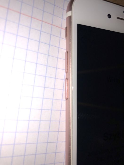 Iphone 7 bialy sprawny